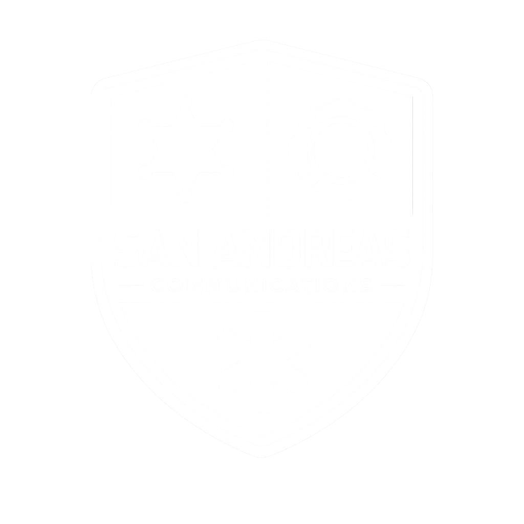 San Andreas Communications logo